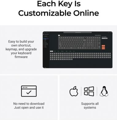 Keychron KEYBOARD WRL Q6 MAX RGB/CARBON BLACK Q6M-M4 KEYCHRON Q6M-M4 | Elektrika.lv