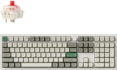 Keychron KEYBOARD WRL Q6 MAX RGB/SHELL WHITE Q6M-P1 KEYCHRON Q6M-P1 | Elektrika.lv