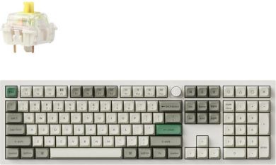 Keychron KEYBOARD WRL Q6 MAX RGB/SHELL WHITE Q6M-P4 KEYCHRON Q6M-P4 | Elektrika.lv