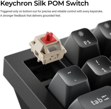 Keychron KEYBOARD WRL Q1 ULTRA/BLACK Q1U-M4 KEYCHRON Q1U-M4 | Elektrika.lv