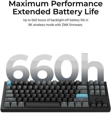 Keychron KEYBOARD WRL Q3 ULTRA/BLACK Q3U-M3 KEYCHRON Q3U-M3 | Elektrika.lv