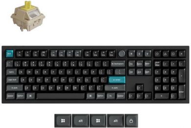 Keychron KEYBOARD WRL Q6 ULTRA/BLACK Q6U-M4 KEYCHRON Q6U-M4 | Elektrika.lv