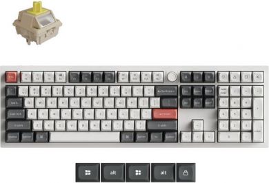 Keychron KEYBOARD WRL Q6 ULTRA/WHITE Q6U-P4 KEYCHRON Q6U-P4 | Elektrika.lv