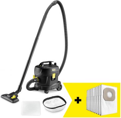 KARCHER Vacuum Cleaner KARCHER Input power 850 W Dust capacity 11 L Drum vacuum Cleaning type Dry Dust container Dust bag Colour Black 1.527-222.0 1.527-222.0 | Elektrika.lv