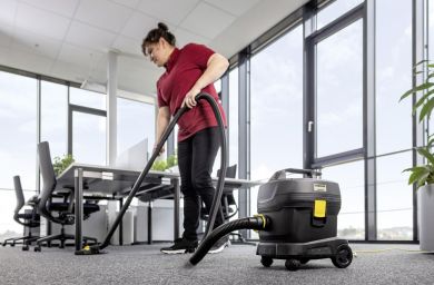KARCHER Vacuum Cleaner KARCHER Input power 850 W Dust capacity 11 L Drum vacuum Cleaning type Dry Dust container Dust bag Colour Black 1.527-222.0 1.527-222.0 | Elektrika.lv
