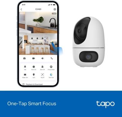 Tp-Link WRL CAMERA PAN/TILT/DUAL TAPO C245D TP-LINK TAPO C245D | Elektrika.lv