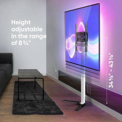  TV SET ACC FLOOR STAND /26-65"/WHITE TS1140-W ONKRON TS1140-W | Elektrika.lv