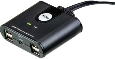 Aten Aten 2-Port USB 2.0 Peripheral Sharing Device | Aten | USB 2.0 | 2 x 4 USB 2.0 Peripheral Sharing Switch US224-AT