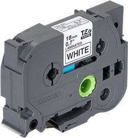 brother Brother | TZ-241 Laminated Tape | Black on White | TZe | 8 m | 1.8 cm TZE241