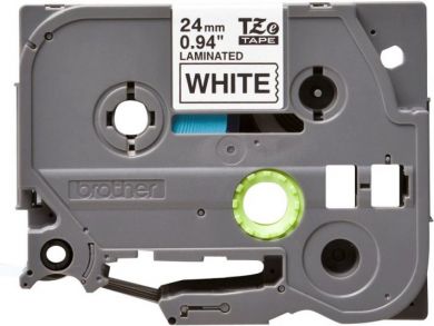 brother Brother | TZe-S251 Strong Adhesive Laminated Tape | Black on White | TZe | 8 m | 2.4 cm TZES251