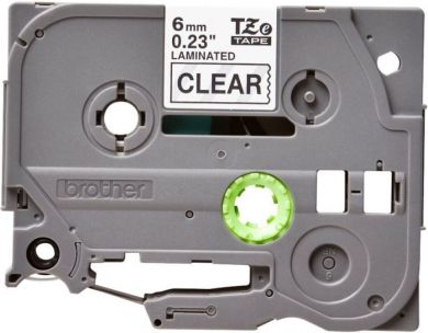 brother Brother | TZe-111 Laminated Tape | Black on Clear | TZ | 8 m | 6 cm TZE111