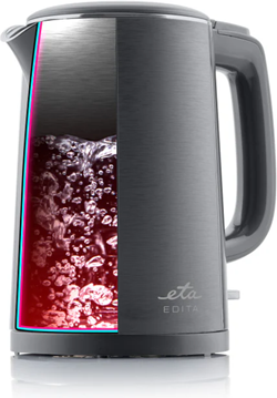 Eta ETA Kettle | ETA859590020 EDITA | Electric | 2200 W | 1.5 L | Stainless steel | 360&deg; rotational base | Gray ETA859590020