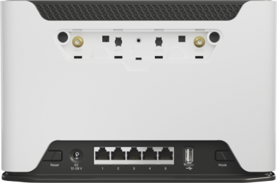 MikroTik MikroTik Router | Chateau LTE12 | 802.11n | 10/100/1000 Mbit/s | Ethernet LAN (RJ-45) ports 5 | Mesh Support No | MU-MiMO Yes | 5G D53G-5HACD2HND-TC&EG