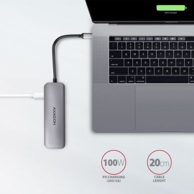 AXAGON AXAGON SuperSpeed USB-C COMBO 5in1 Hub | HMC-5 HMC-5