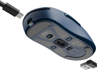 Fury Fury | Gaming Mouse | Tanto T4 | Wired/Wireless | 2.4 GHz, Bluetooth, USB | Blue NFU-2206