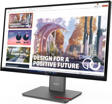 Lenovo Lenovo | ThinkVision P27QD-40 | 27 " | IPS | 16:9 | 120 Hz | 4 ms | 2560 x 1440 pixels | 350 cd/m&sup2; | HDMI ports quantity 1 | Raven Black | Warranty 36 month(s) 64B3GAT2EU