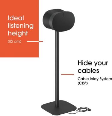 Vogels Vogels Floor stand | SFS 4133 Sonos speaker stand for Era 300 | Maximum weight (capacity) 4.5 kg | Black 8151330