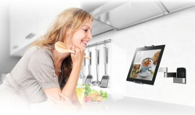 Vogels Vogels TMS 1030 Tablet Flex Pack | Tilt | 7-13 " | Maximum weight (capacity) 2 kg | Silver 8371030