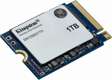 Kingston Kingston SSD | NV3 | 1000 GB | SSD form factor M.2 2230 | Solid-state drive interface PCIe 4.0 x4 NVMe | Read speed 6000 MB/s | Write speed 4000 MB/s SNV3SM3/1T0