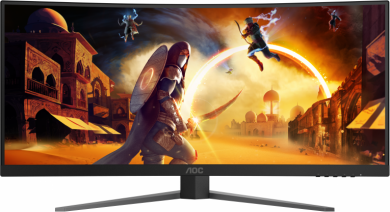 AOC AOC | CU34G4 | 34 " | Fast VA | UWQHD | 21:9 | 180 Hz | 1 ms | 3440 x 1440 pixels | 300 cd/m&sup2; | HDMI ports quantity 2 | Black CU34G4