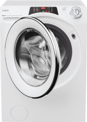 Candy Candy Washing machine | RO41274DWMCT/1-S | Energy efficiency class A | Front loading | Washing capacity 7 kg | 1200 RPM | Depth 45.4 cm | Width 60 cm | Display | 4-digit | Steam function | Wi-Fi | White RO41274DWMCT/1-S
