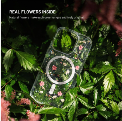 Fixed Fixed MagBloom | Back cover | Apple | iPhone 17 Pro | TPU | Blush Plum FIXBLM-1602-BP