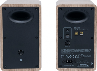 Edifier Edifier Compact Desktop 2.0 Speakers | M60 | 66 W | Bluetooth | Classic Oak | Wireless connection M60 CLASSIC OAK