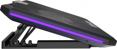 Genesis Fury Laptop Cooler Cooling Pad Fury Gunbai G3 Fans, RGB LED Light, 2 USB, 14.1-17.3" NFC-2375 | Elektrika.lv