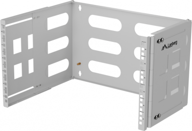 Lanberg Lanberg Folding Bracket Wall-mount 19" 6U | FB01-5406-10S | Grey FB01-5406-10S
