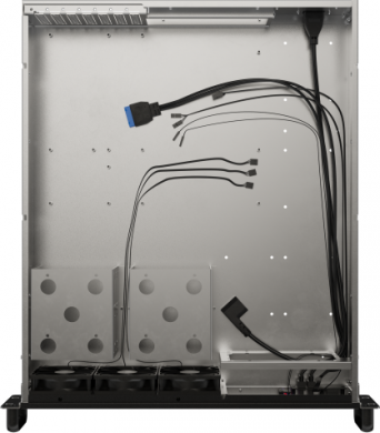 Lanberg Lanberg Rackmount Server Chassis ATX 520/12 19"/2U | SC01-5202-12B | Black SC01-5202-12B