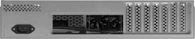 Lanberg Lanberg Rackmount Server Chassis ATX 520/12 19"/2U | SC01-5202-12B | Black SC01-5202-12B