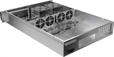 Lanberg Lanberg Rackmount server chassis E-ATX 650/12 19"/2U | SC01-6502-12B SC01-6502-12B