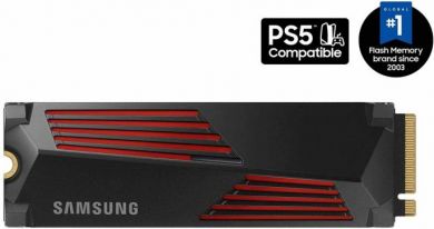 Samsung Samsung | 990 PRO with Heatsink | 4000 GB | SSD form factor M.2 2280 | Solid-state drive interface M.2 NVME | Read speed 7450 MB/s | Write speed 6900 MB/s MZ-V9P4T0CW