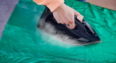 Philips Philips | DST7510/80 | Steam Iron | 3200 W | Water tank capacity 300 ml | Continuous steam 55 g/min | Steam boost performance 260 g/min | Blue/Gold DST7510/80