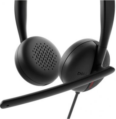 Dell Dell | Headset | WH3024 | Built-in microphone | USB-C, USB-A | Black 520-BBDH