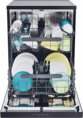 Candy Dishwasher | CF 5C6F0B | Free standing | Width 59.7 cm | Number of place settings 15 | Number of programs 8 | Energy efficiency class C | Display | Black CF 5C6F0B