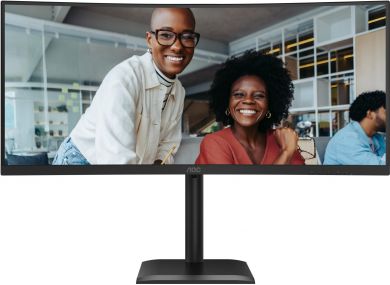 AOC LCD Monitor AOC 34 " 3440 x 1440 pixels UltraWide Quad HD Native aspect ratio 21:9 LCD Curved CU34E4CV CU34E4CV | Elektrika.lv