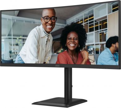 AOC LCD Monitor AOC 34 " 3440 x 1440 pixels UltraWide Quad HD Native aspect ratio 21:9 LCD Curved CU34E4CV CU34E4CV | Elektrika.lv