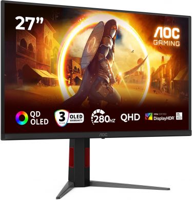AOC LCD Monitor AOC 27 " 2560 x 1440 pixels Quad HD Native aspect ratio 16:9 QD-OLED Flat Q27G4ZD Q27G4ZD | Elektrika.lv