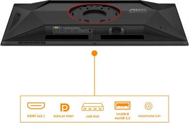 AOC LCD Monitor AOC 27 " 2560 x 1440 pixels Quad HD Native aspect ratio 16:9 QD-OLED Flat Q27G4ZD Q27G4ZD | Elektrika.lv