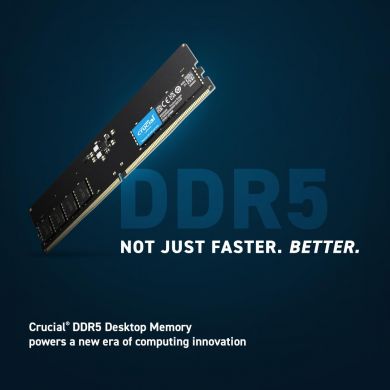 Crucial MEMORY DIMM 32GB DDR5-5600/KIT2 CT2K16G56C46U5 CRUCIAL CT2K16G56C46U5 | Elektrika.lv