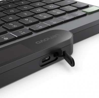 Lenovo Lenovo | Self-Charging | Keyboard | Bluetooth | Lithuanian | Black 4Y41R69502