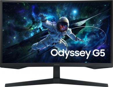 Samsung LCD Monitor SAMSUNG 27 " 2560 x 1440 pixels Wide Quad HD Native aspect ratio 16:9 LED Curved LS27CG554EUXEN LS27CG554EUXEN | Elektrika.lv