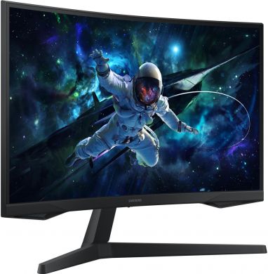 Samsung LCD Monitor SAMSUNG 27 " 2560 x 1440 pixels Wide Quad HD Native aspect ratio 16:9 LED Curved LS27CG554EUXEN LS27CG554EUXEN | Elektrika.lv
