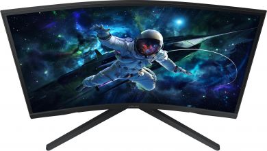 Samsung LCD Monitor SAMSUNG 27 " 2560 x 1440 pixels Wide Quad HD Native aspect ratio 16:9 LED Curved LS27CG554EUXEN LS27CG554EUXEN | Elektrika.lv