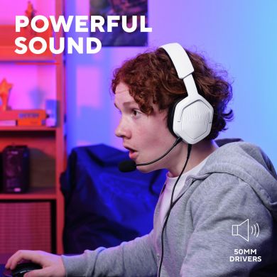 TRUST HEADSET GXT492W CARUS/WHITE 25448 TRUST 25448 | Elektrika.lv