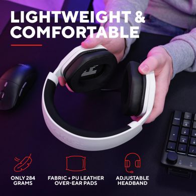 TRUST HEADSET GXT492W CARUS/WHITE 25448 TRUST 25448 | Elektrika.lv