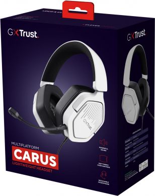 TRUST HEADSET GXT492W CARUS/WHITE 25448 TRUST 25448 | Elektrika.lv