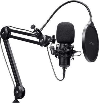 TRUST MICROPHONE GXT270 EMITA II +/BLACK 25770 TRUST 25770 | Elektrika.lv