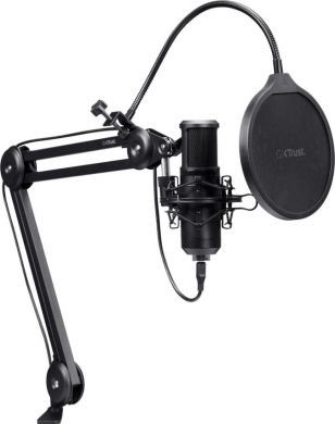TRUST MICROPHONE GXT270 EMITA II +/BLACK 25770 TRUST 25770 | Elektrika.lv